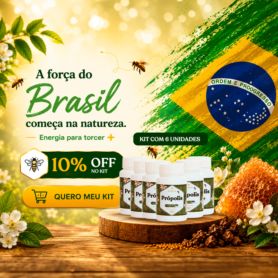 Uniflora Nutracêutica Ltda Facebook ad: Energia para torcer mais