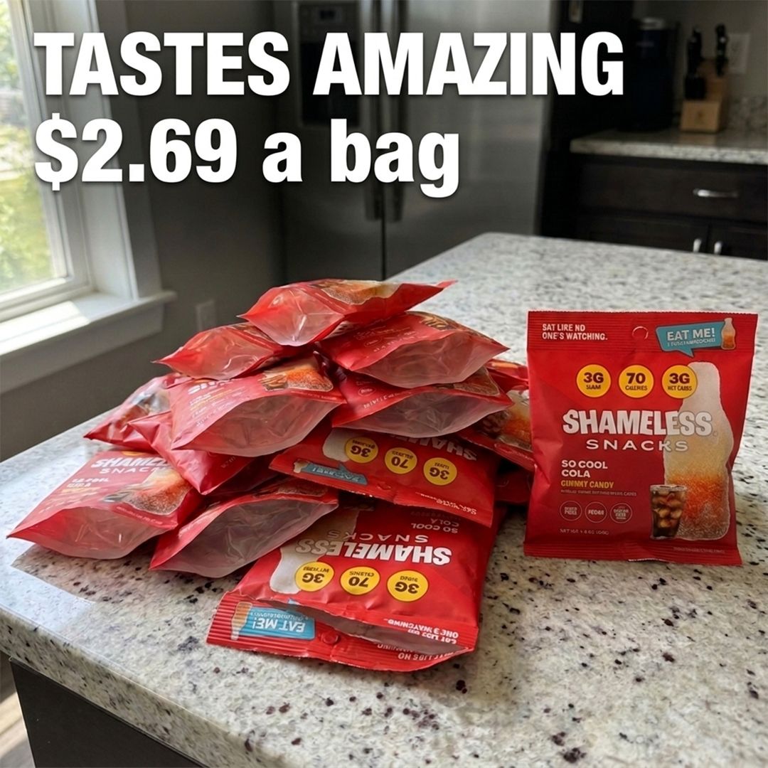 Shameless Snacks Facebook ad