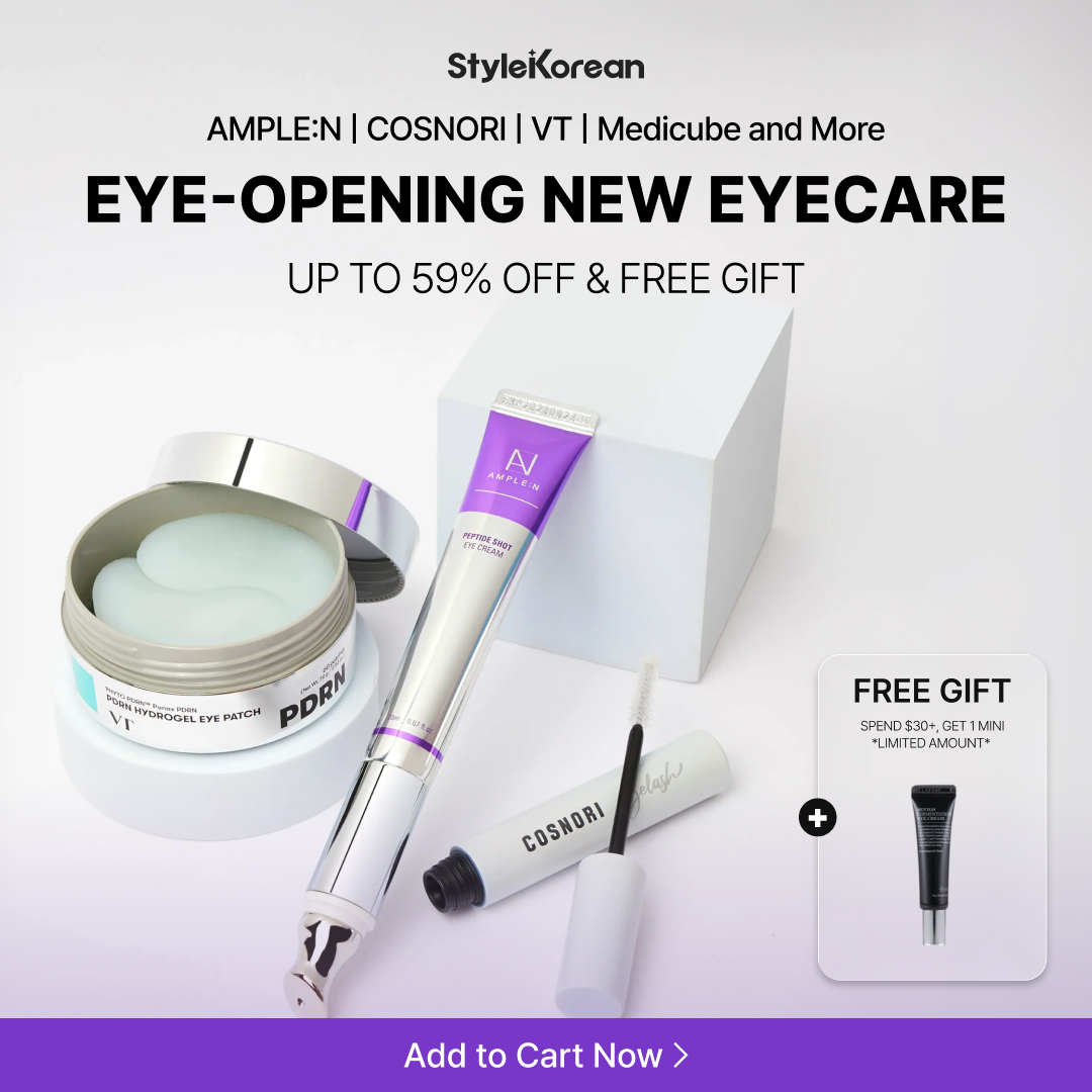 StyleKorean Facebook ad: New Eyecare, Up to 59% Off