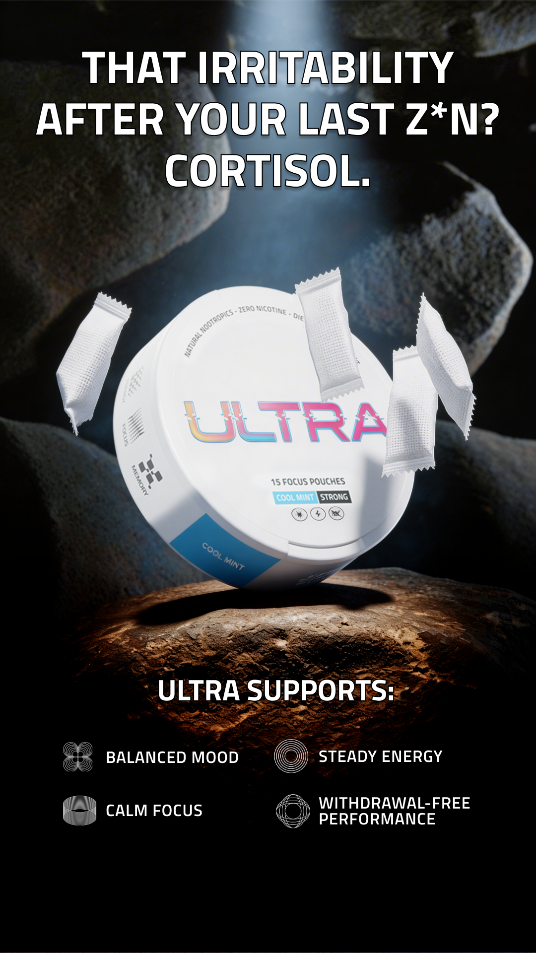 Ultra Pouches Facebook ad