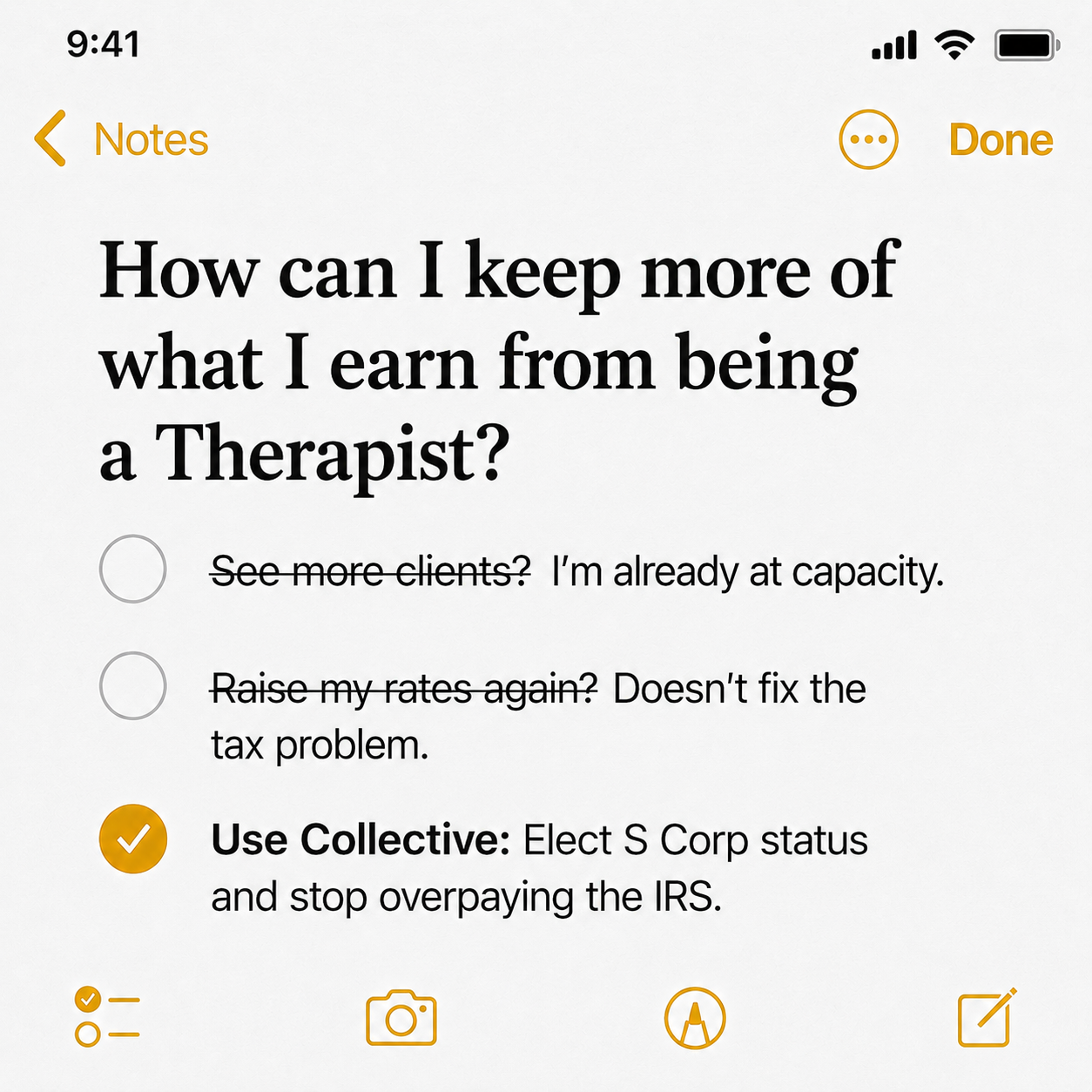 Collective Facebook ad