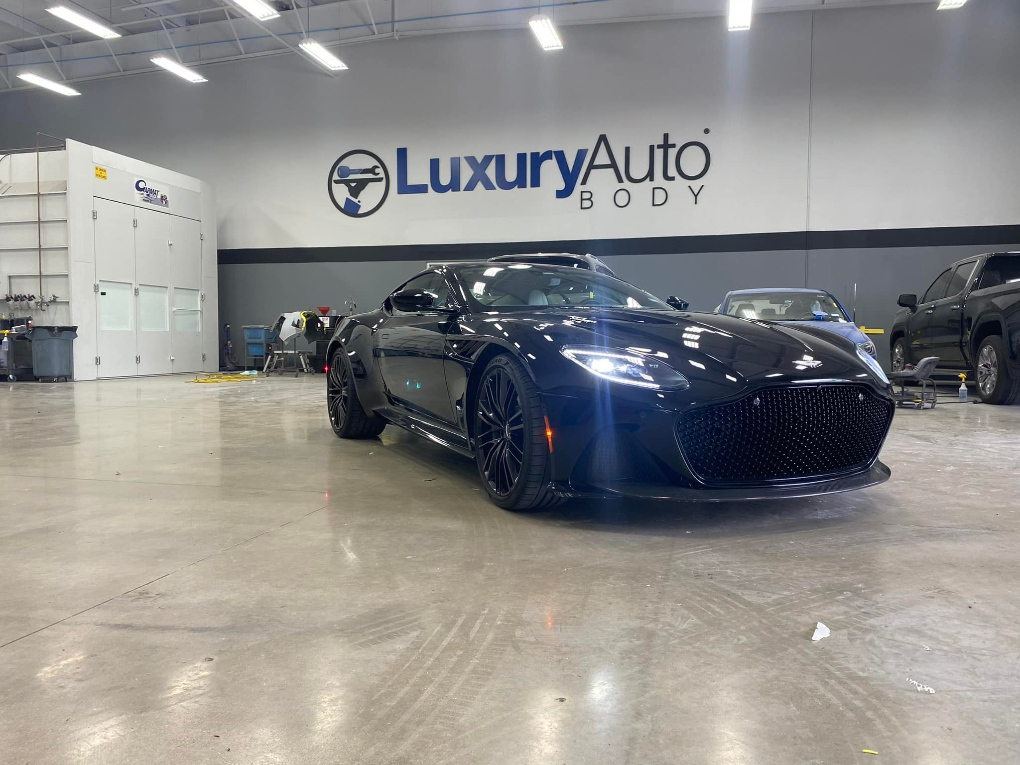 Luxury Auto Body Facebook ad: Newest Auto Body shop in Austin!