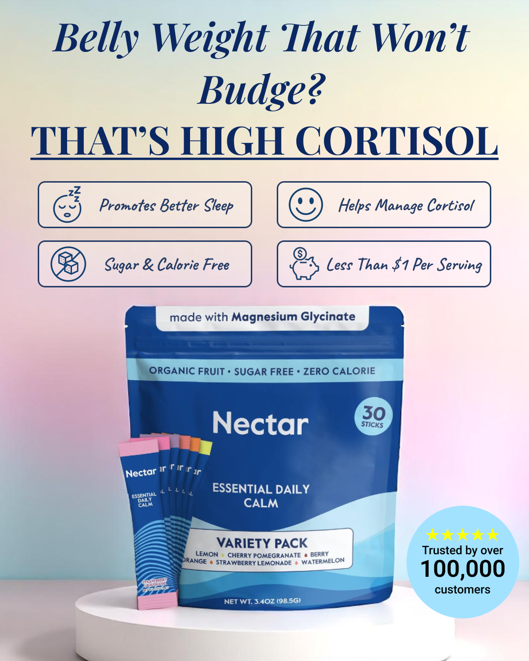 Nectar Calm Facebook ad