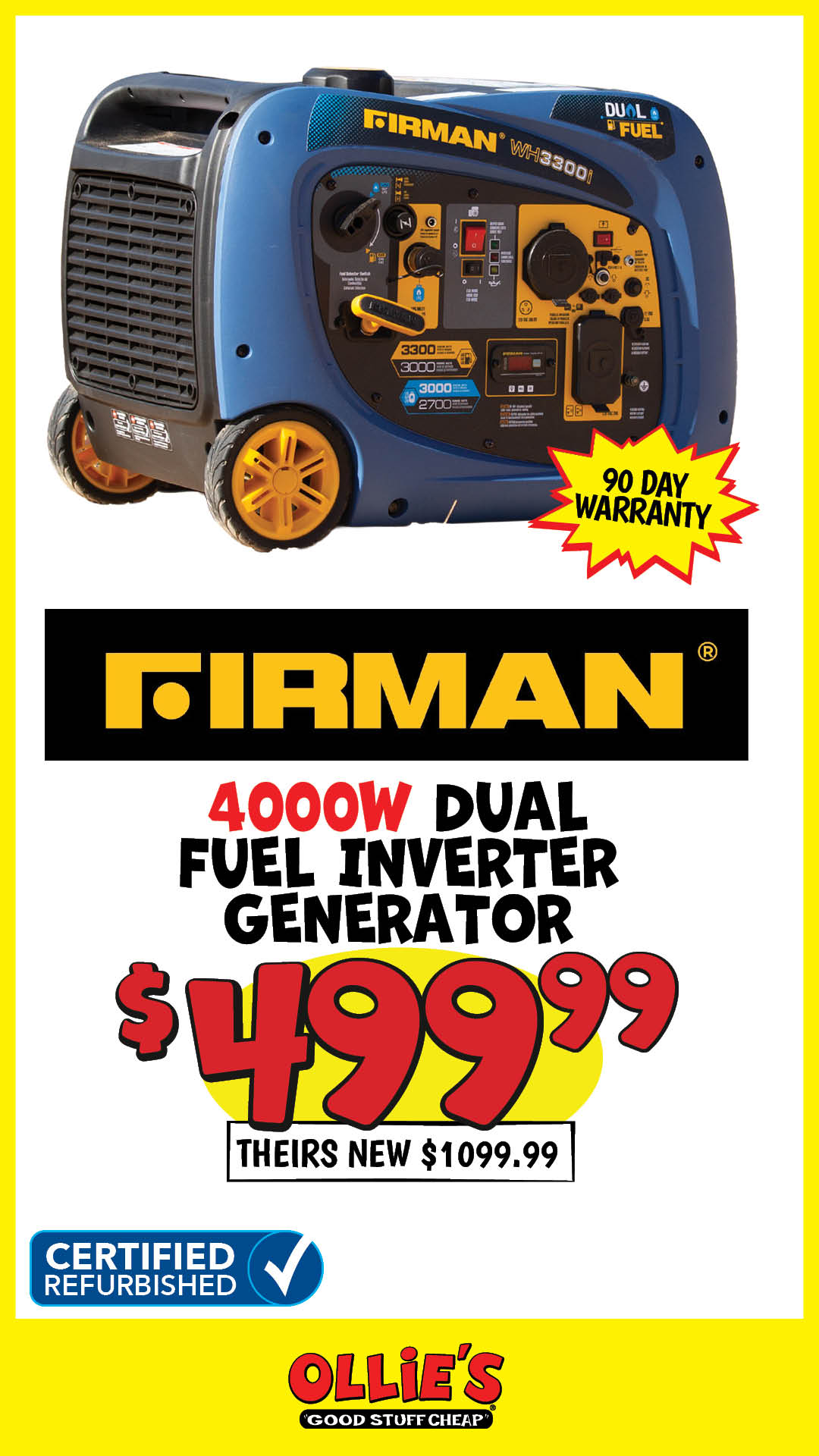 Ollie's Facebook ad: See Deals!