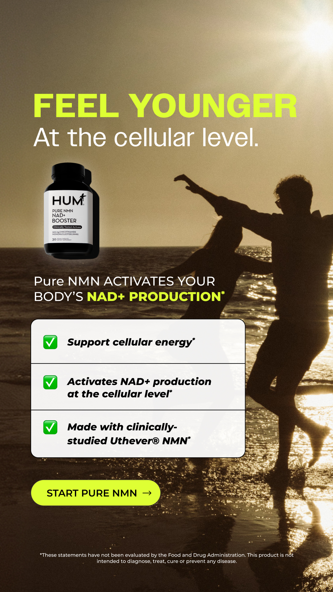 HUM Nutrition Facebook ad