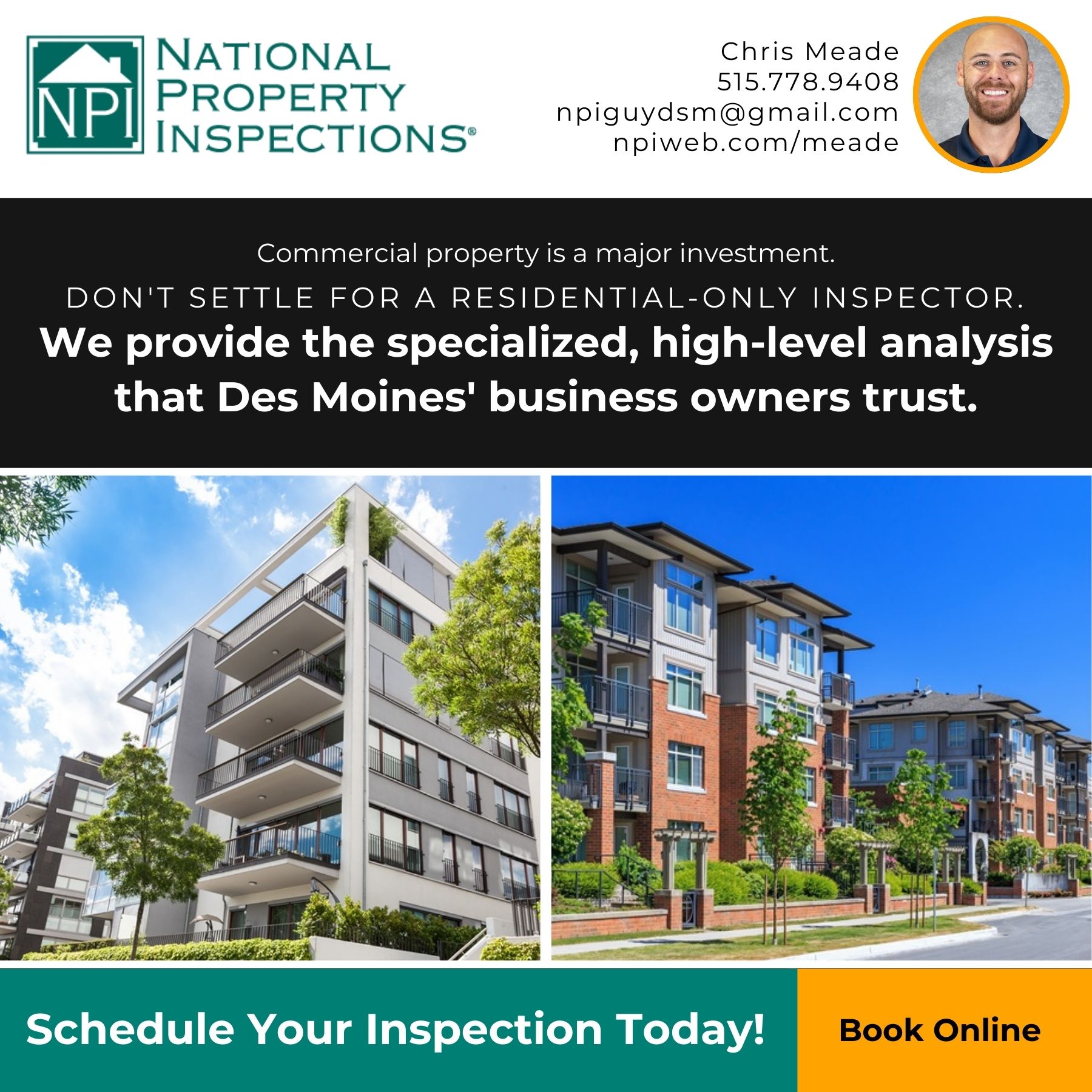 National Property Inspections - Des Moines Facebook ad