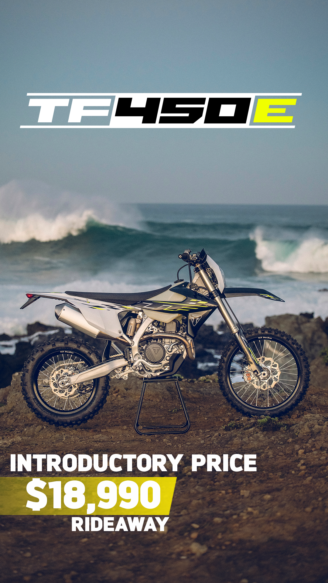 Triumph Motorcycles Australia Facebook ad from May 11, 2025