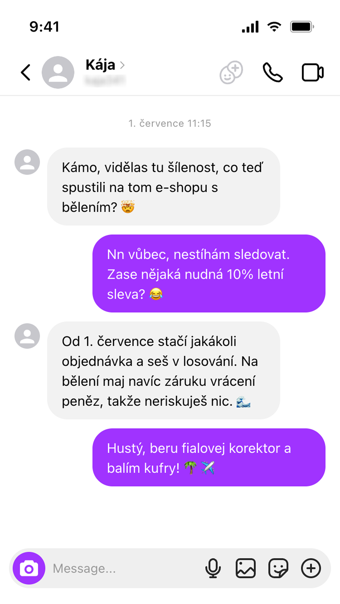 LYSS CZ/SK Facebook ad