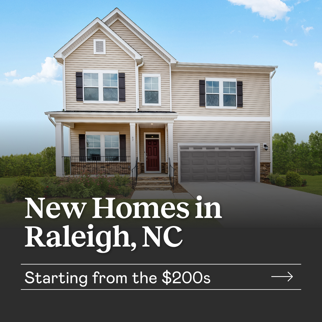 Lennar Raleigh-Durham Facebook ad: New Homes in Raleigh