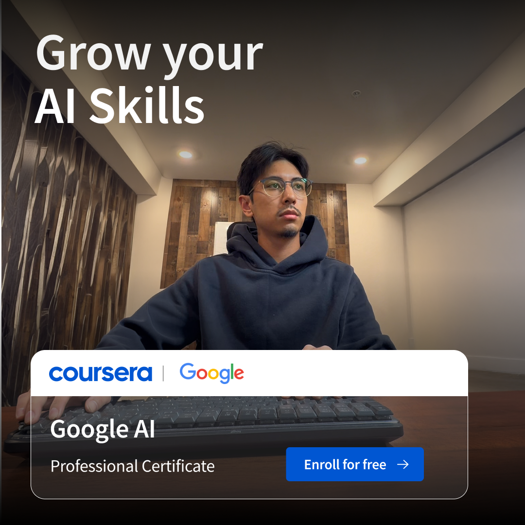Coursera Facebook ad