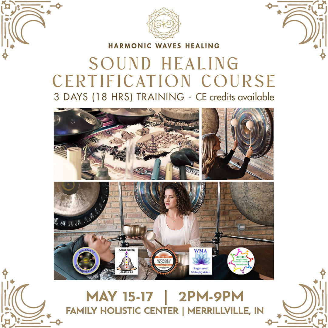 Harmonic Waves Healing Facebook ad