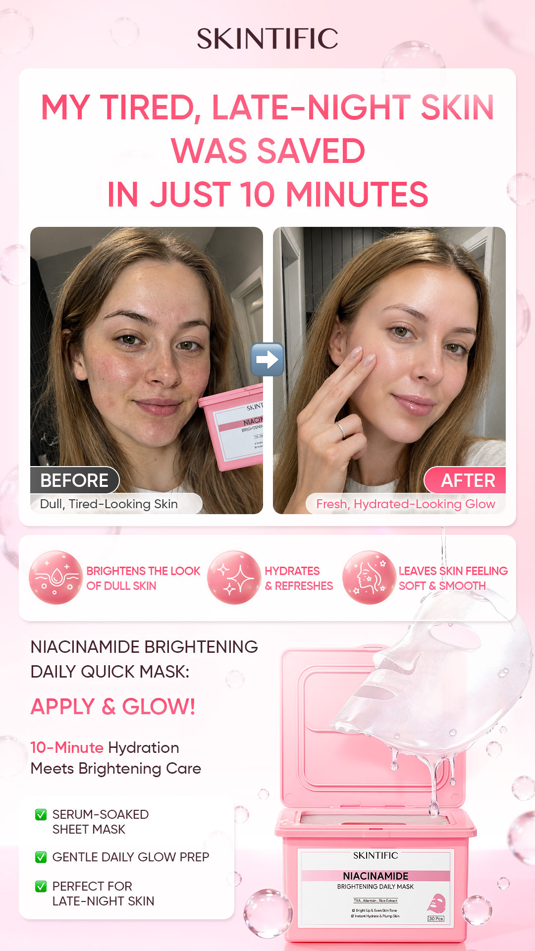 SkintificShop Facebook ad