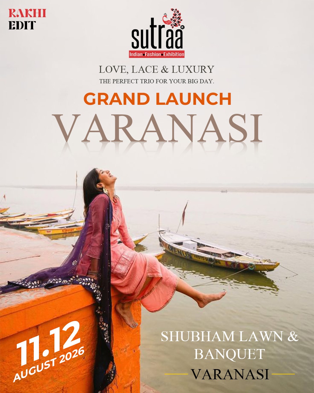Sutraa Facebook ad: Stall Bookings Open for Varanasi Grand Launch!