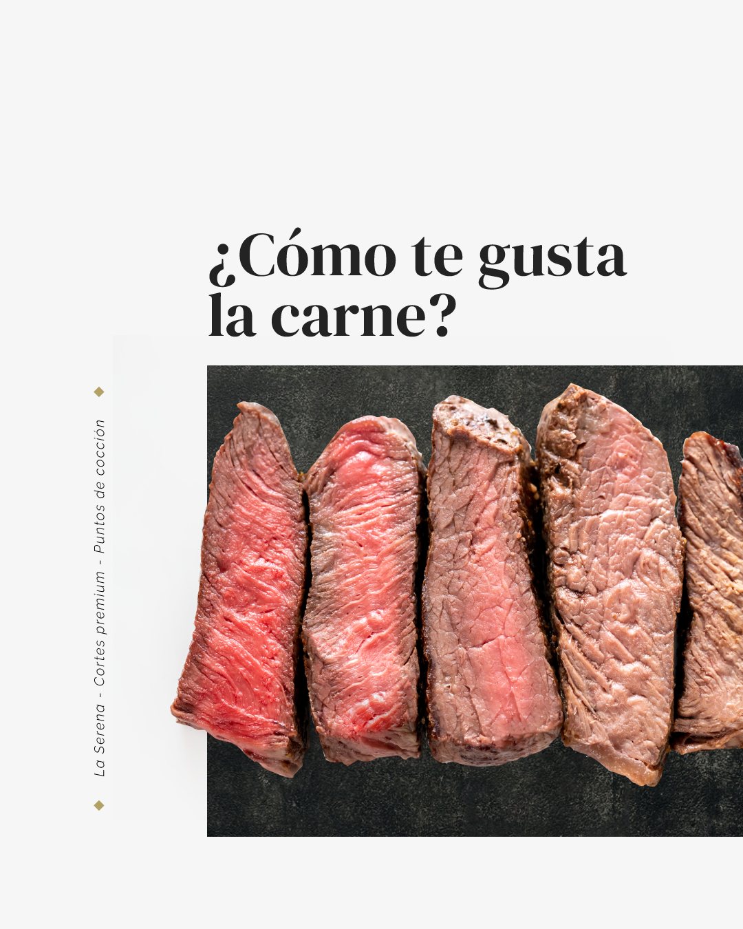 La Serena Carnes Facebook ad: En cada asado, la pregunta del millón es…