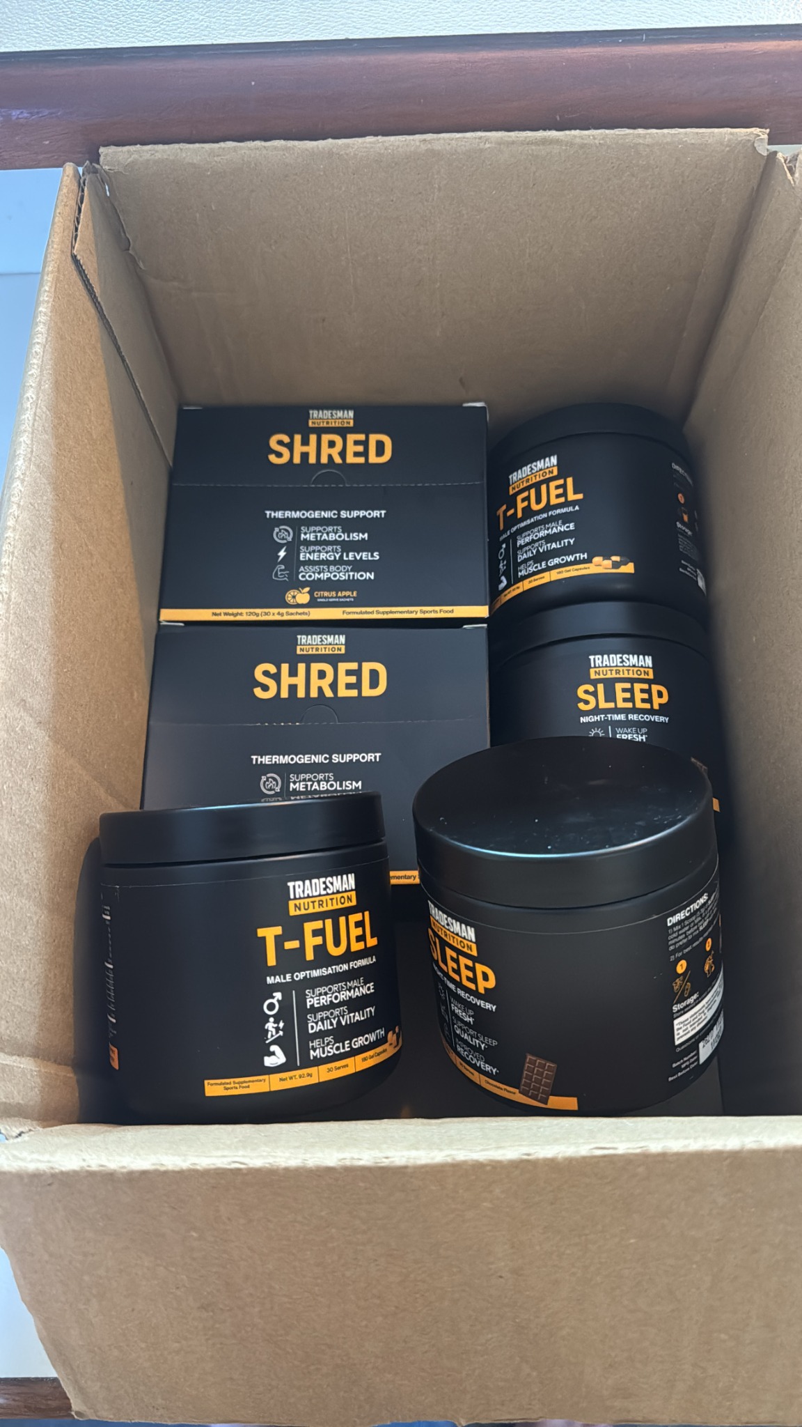 Tradesman Nutrition Facebook ad