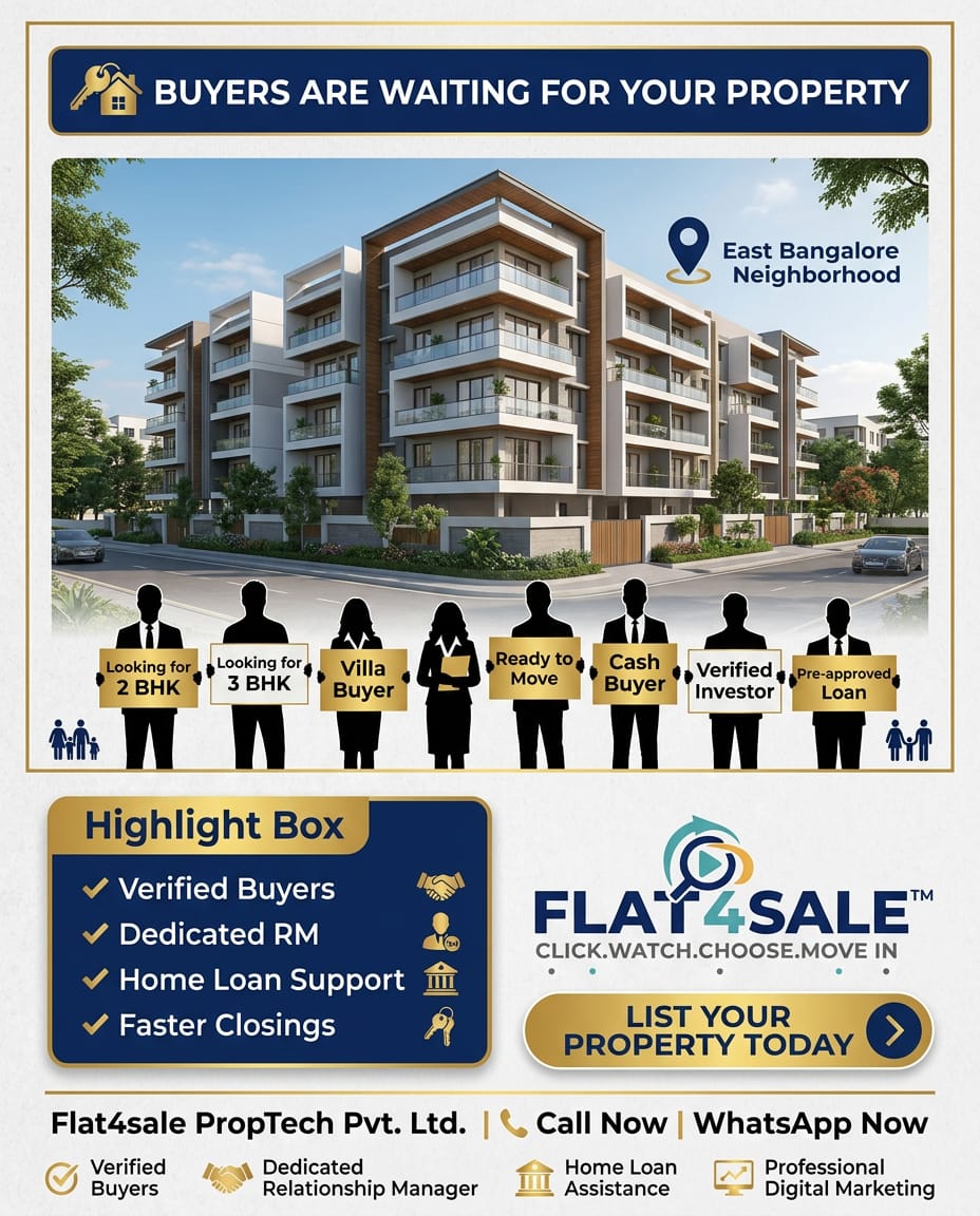 Flat4sale - Trusted Property Discovery Platform Facebook ad from Jul 10, 2026