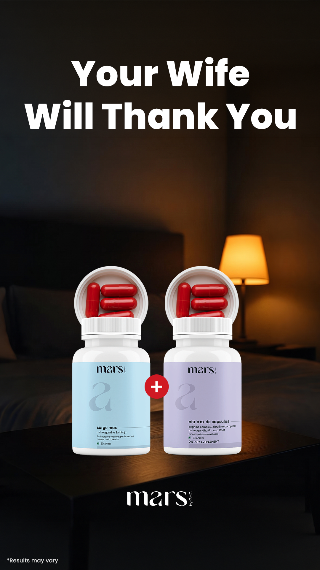 Mars Wellness Supplements Facebook ad