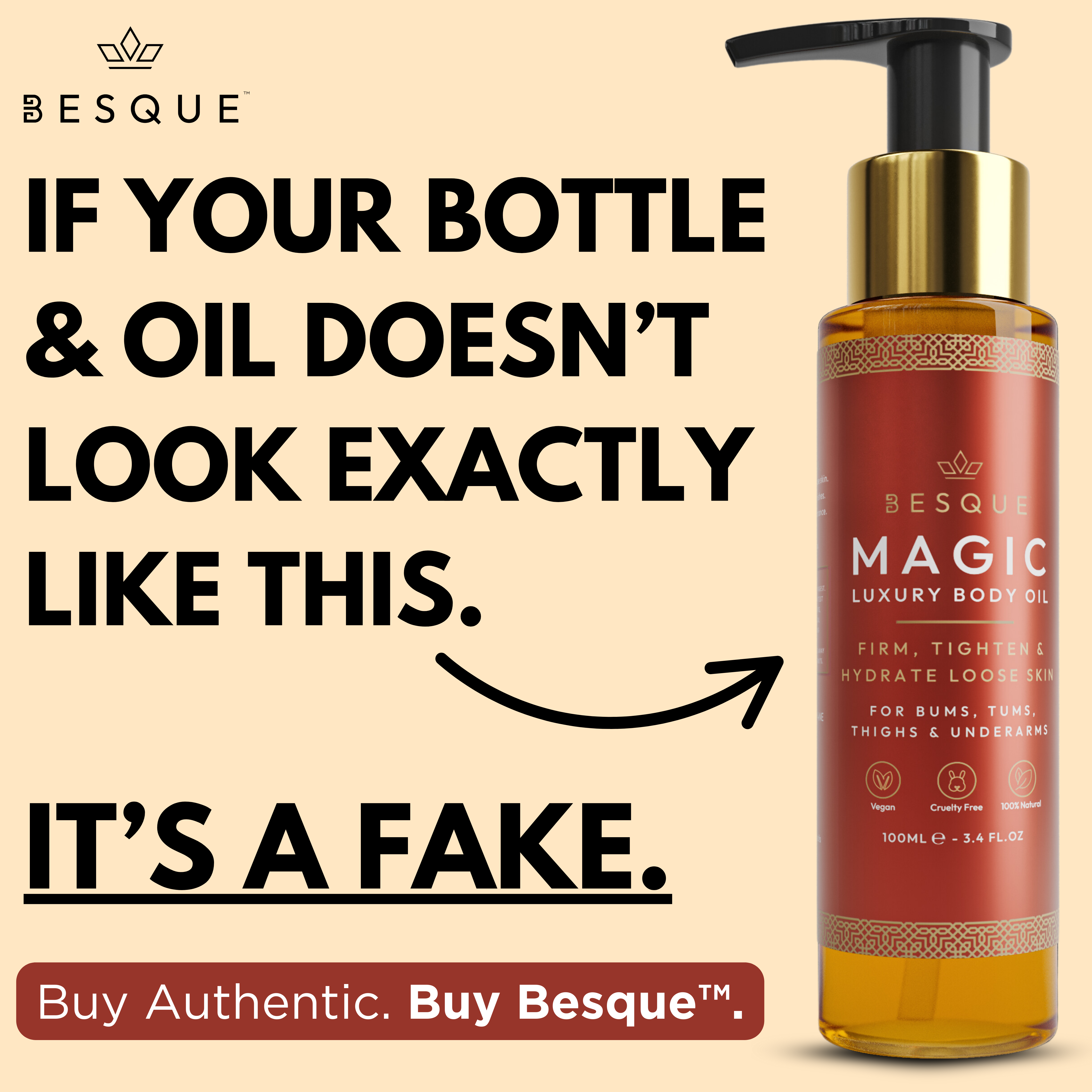 Besque Facebook ad