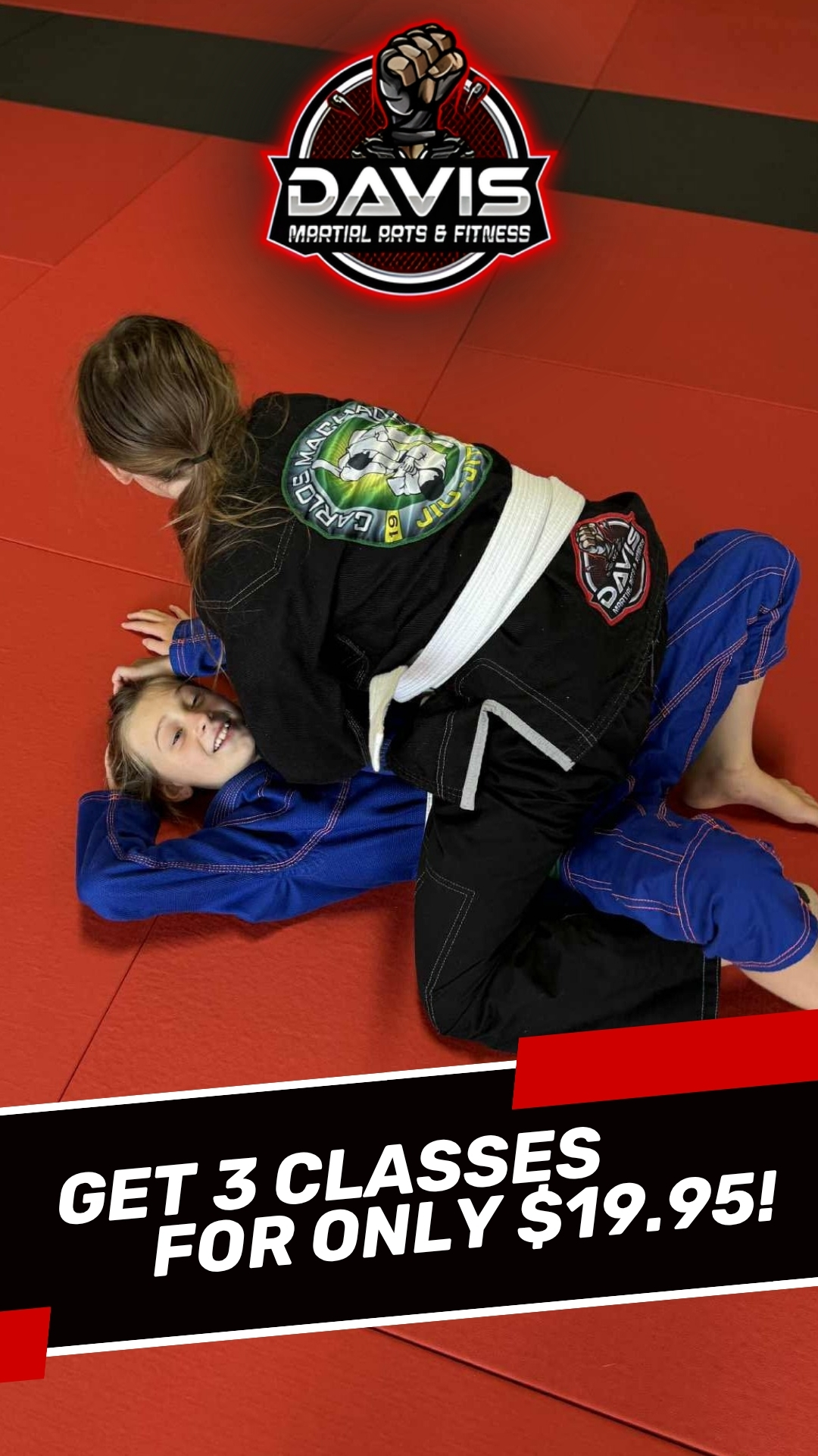 Davis Martial Arts & Fitness Facebook ad