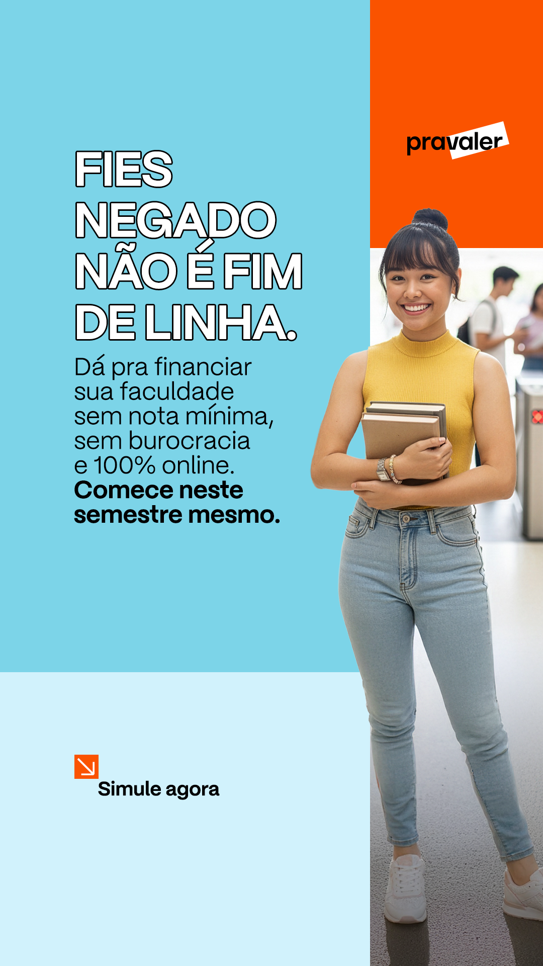 Pravaler Facebook ad