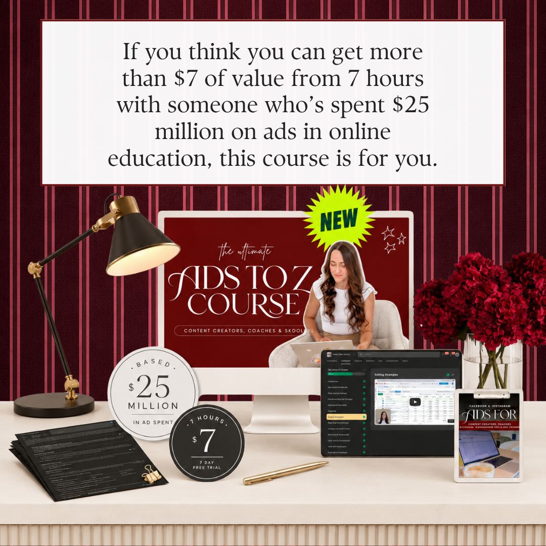 Evelyn Weiss Coaching Facebook ad