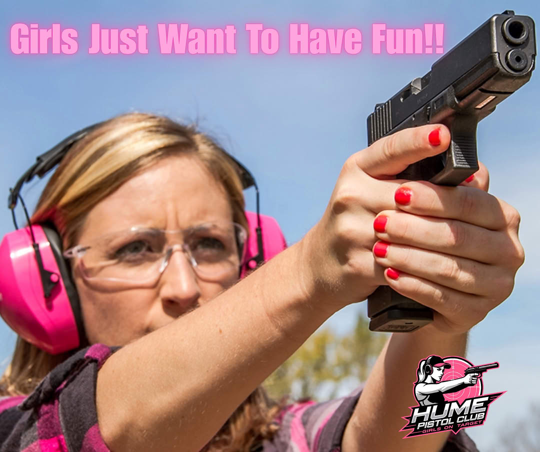 Girls On Target Facebook ad: Girls On Target, Hume Pistol Club Inc