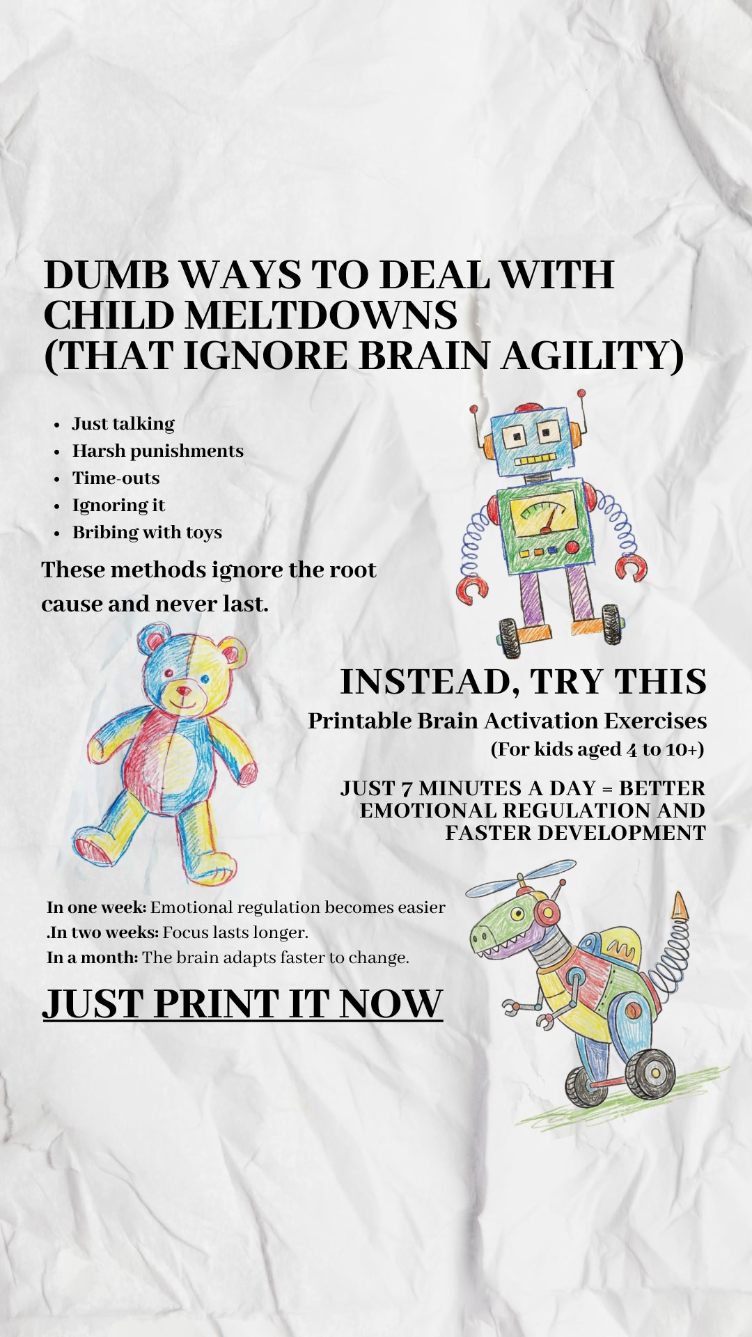 Steady Mind: Calm & Connected Kids Facebook ad