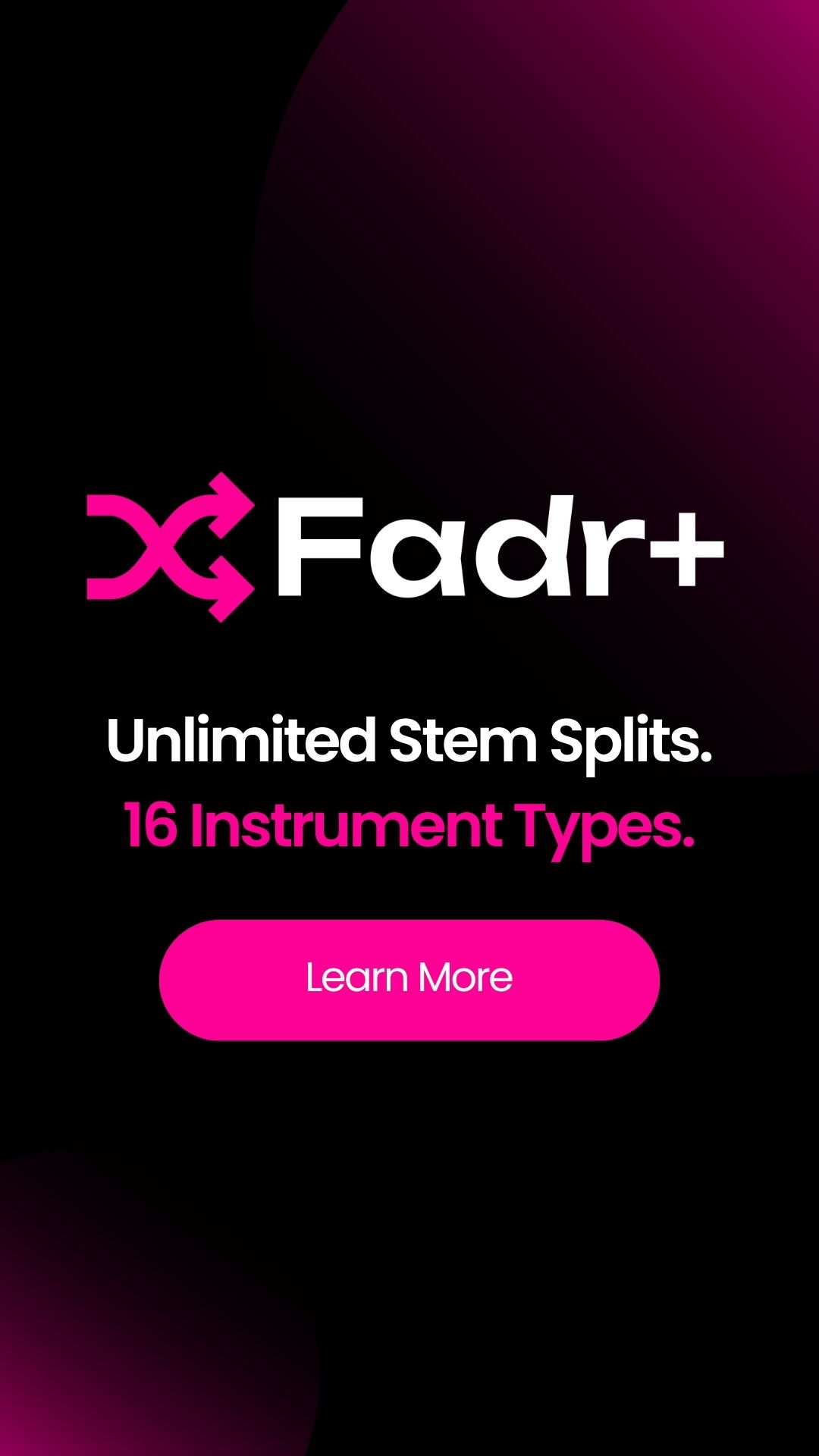 Fadr Facebook ad