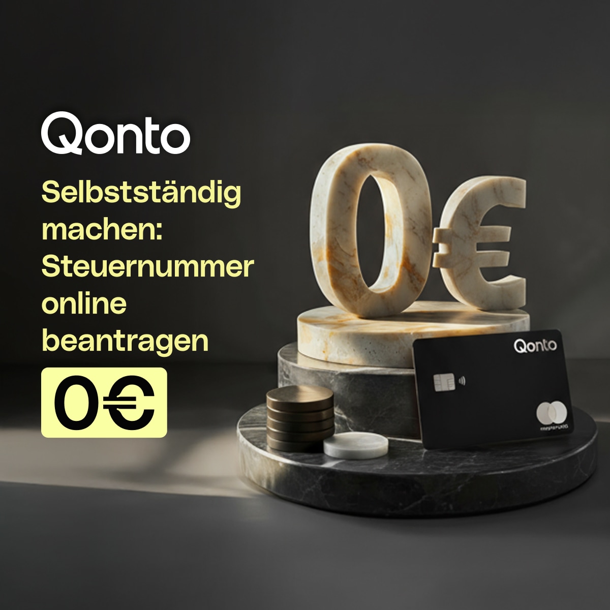 Qonto Facebook ad