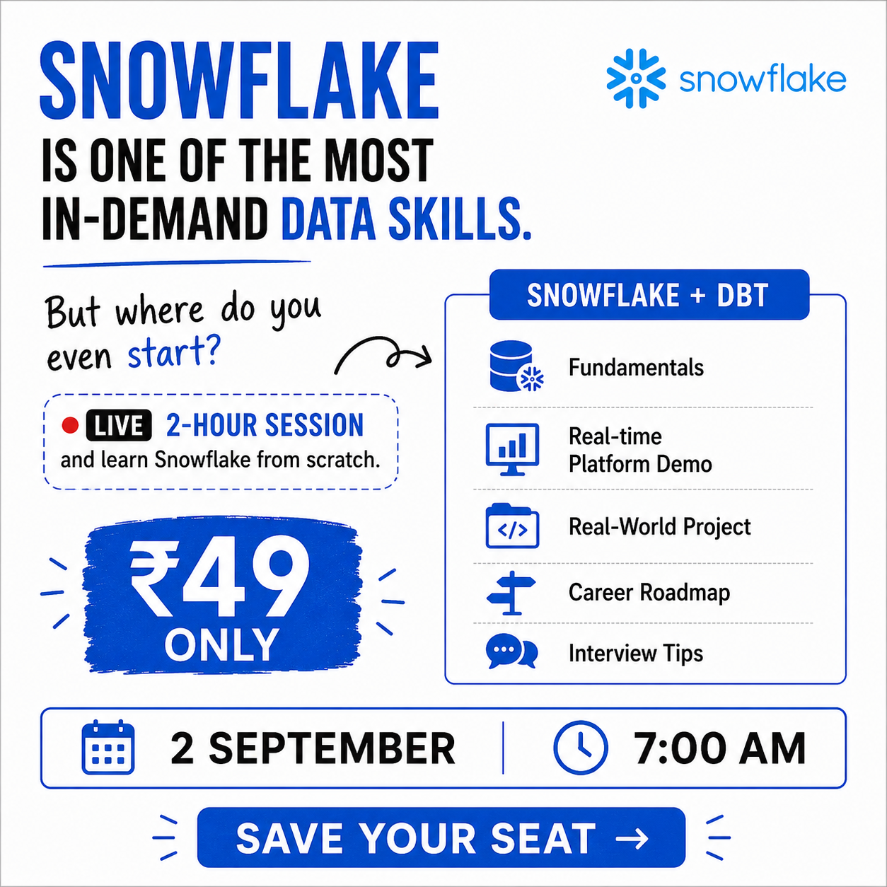 NiC it Academy Facebook ad: Want to Become a Data Engineer? Start Here