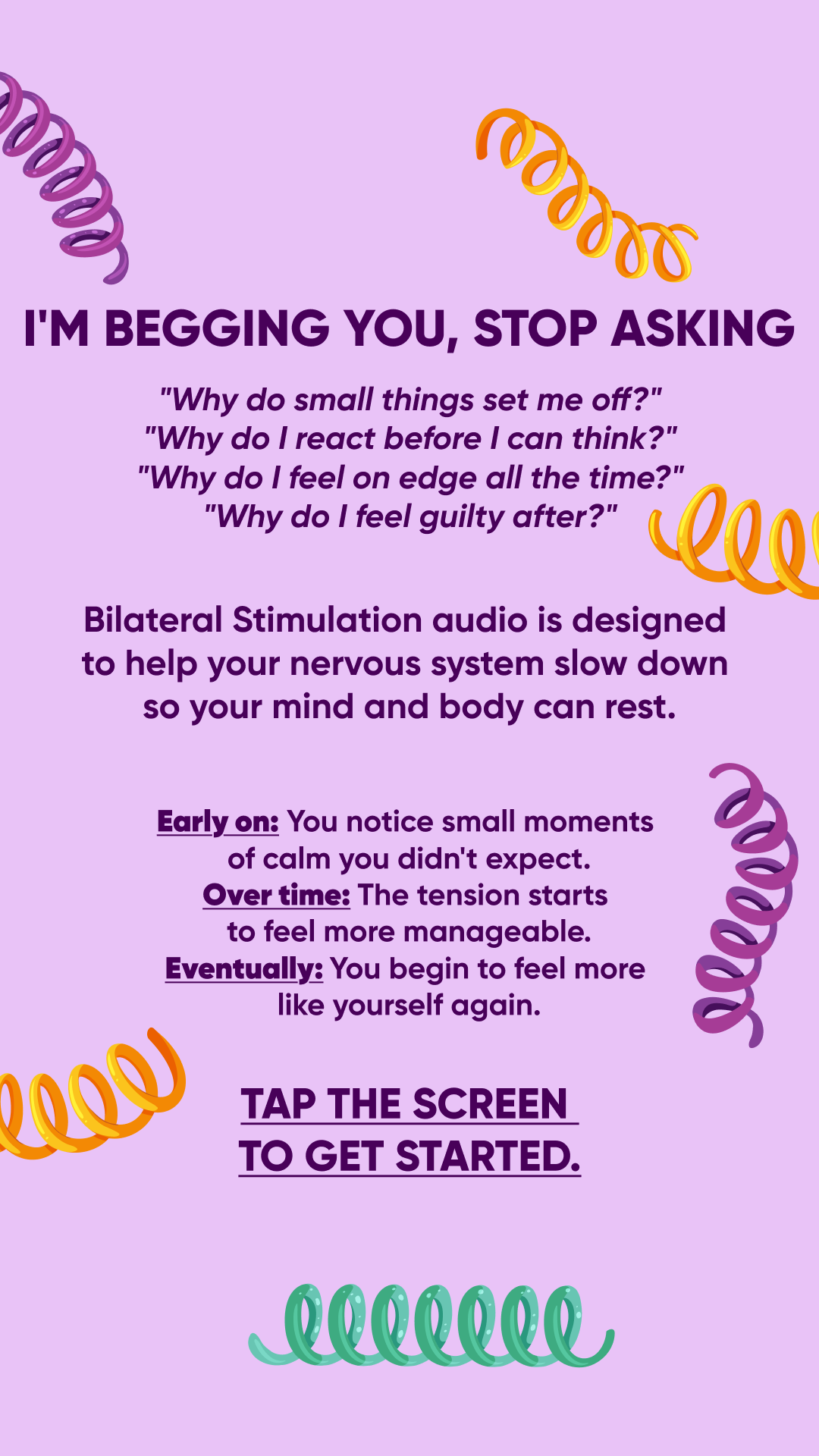 Calm Facebook ad