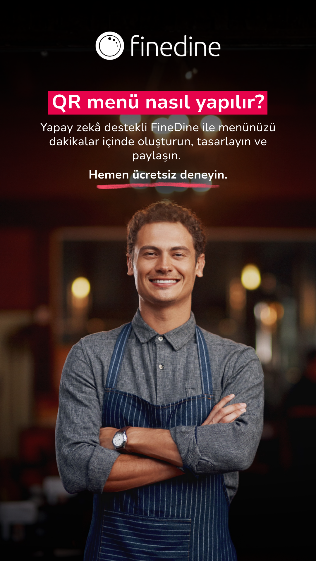 Finedine Menu for Restaurants Facebook ad from Jun 11, 2026