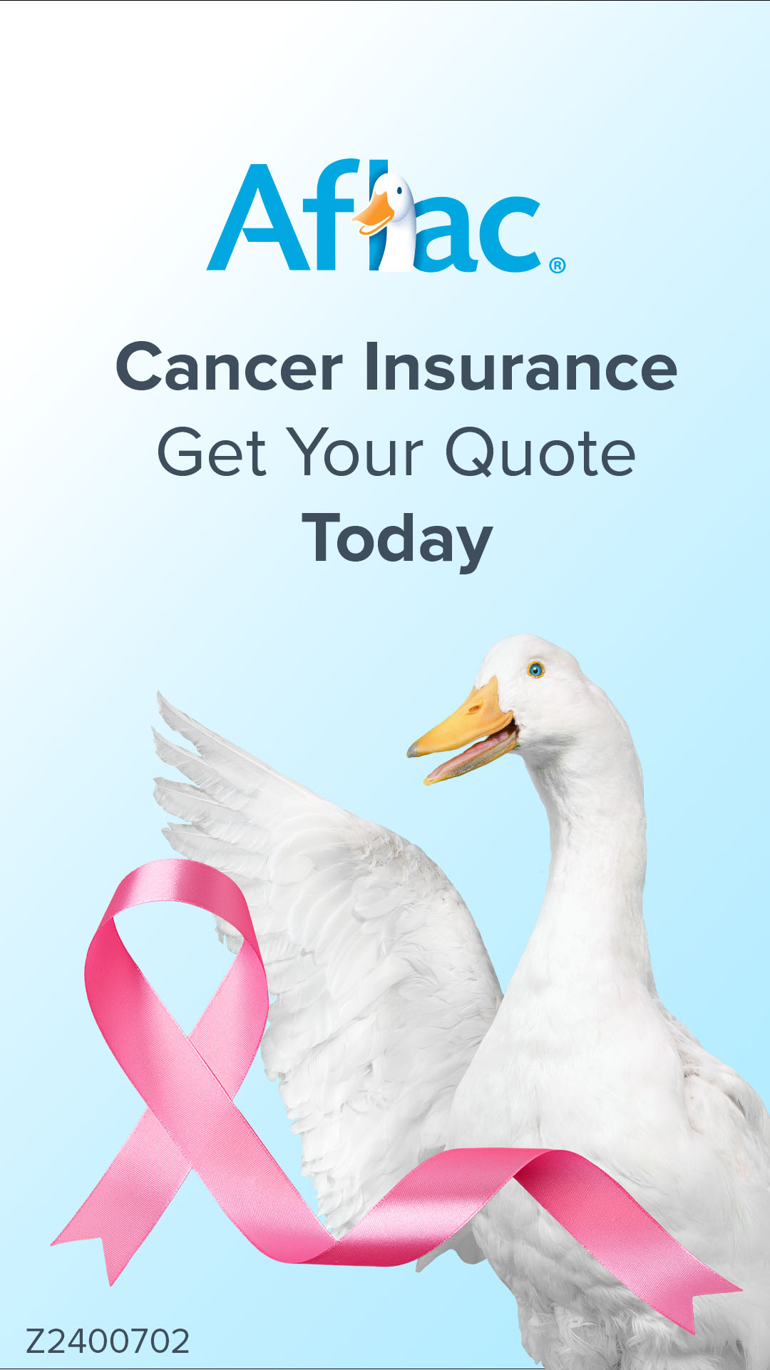 Aflac Duck Facebook ad