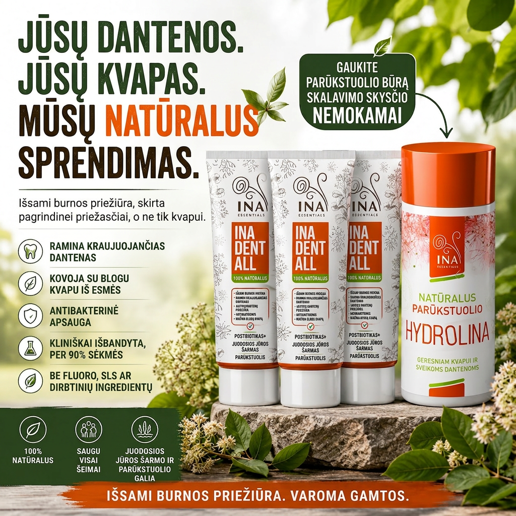InaEssentials.LT - Ekologiškos kosmetikos šeimos prekės ženklas Facebook ad