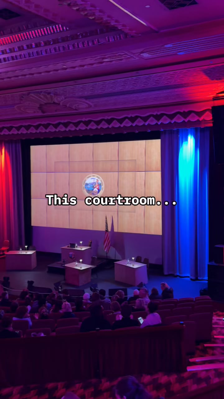The Jury Experience Facebook ad: Get ready to serve justice