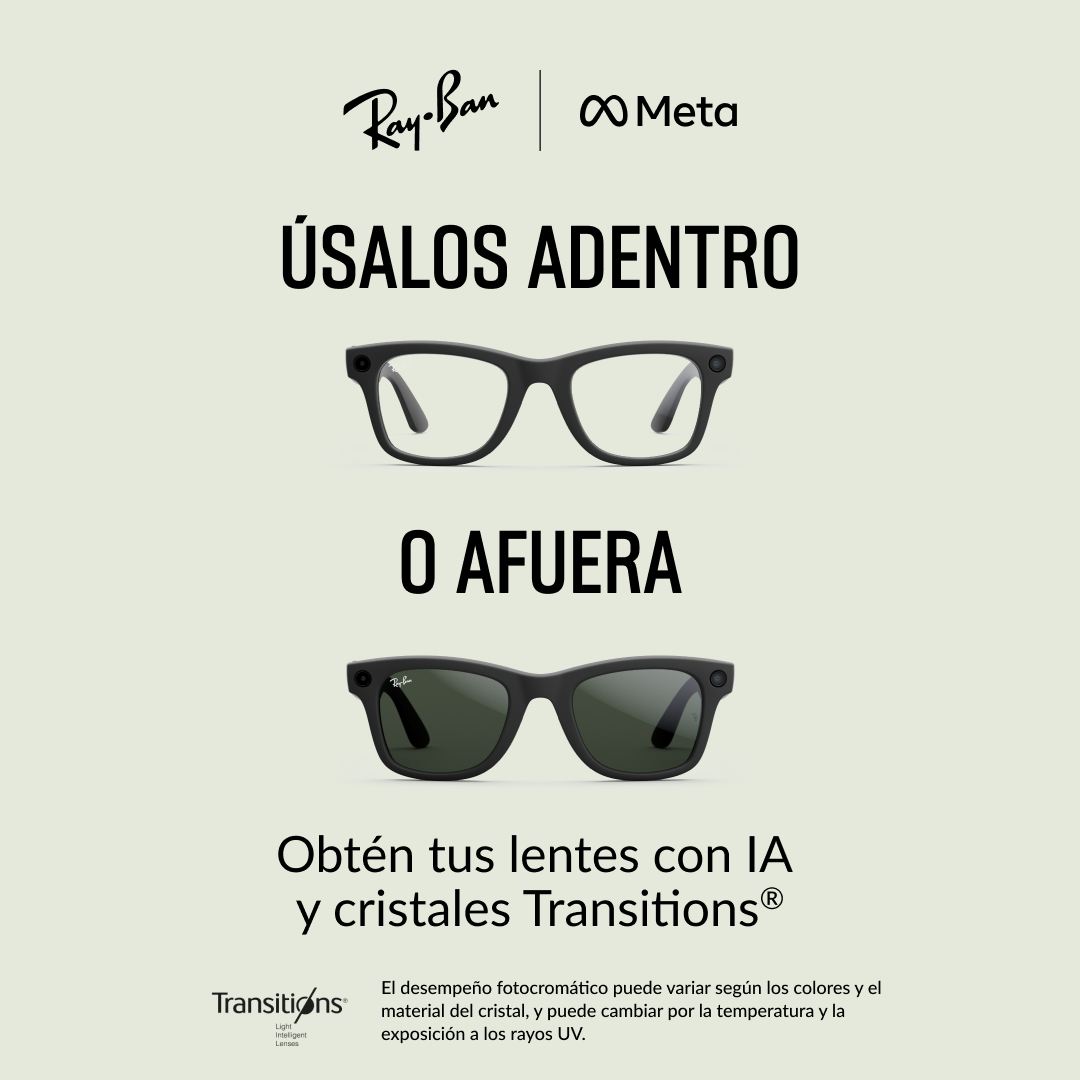 Ray-Ban Meta Facebook ad