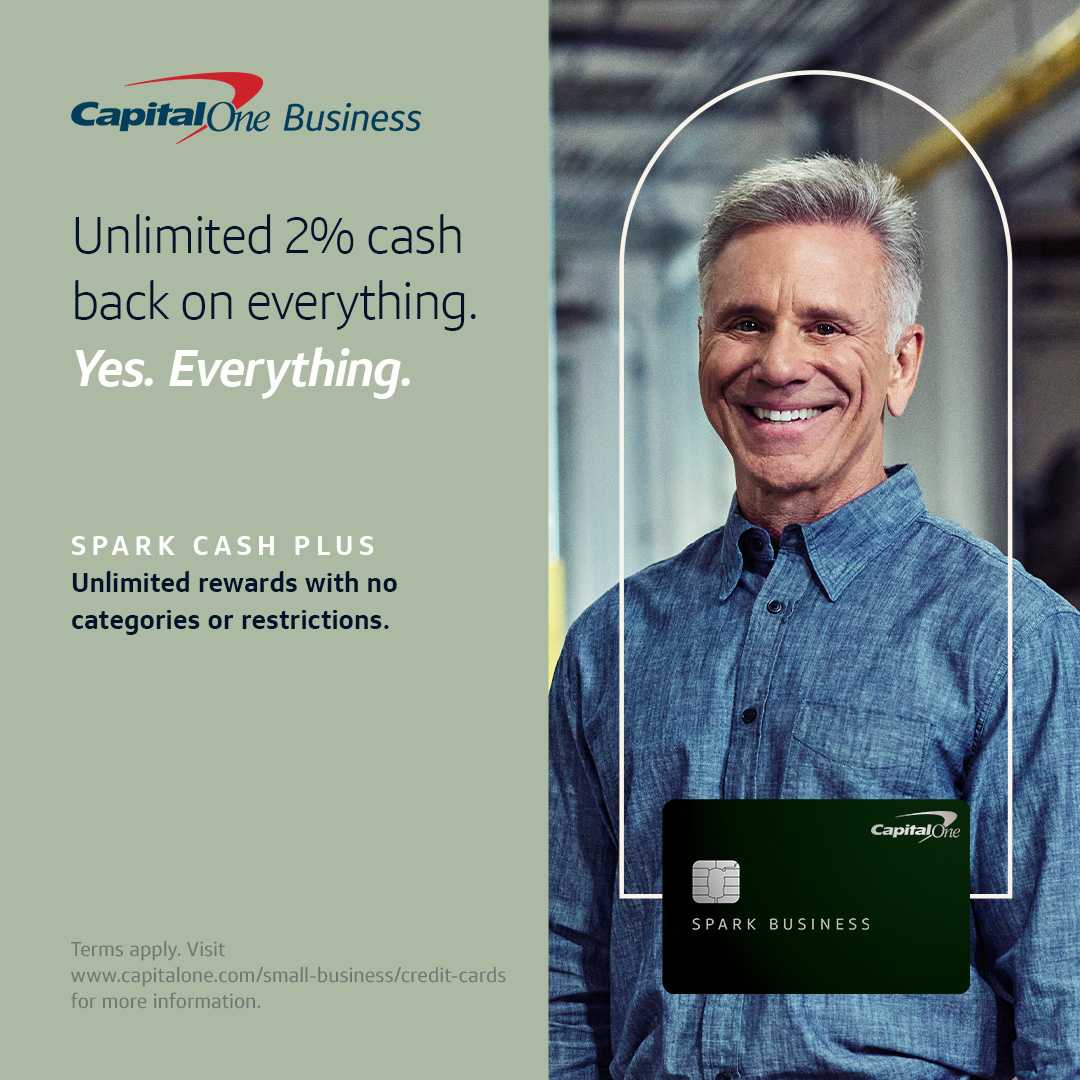 Capital One Business Facebook ad