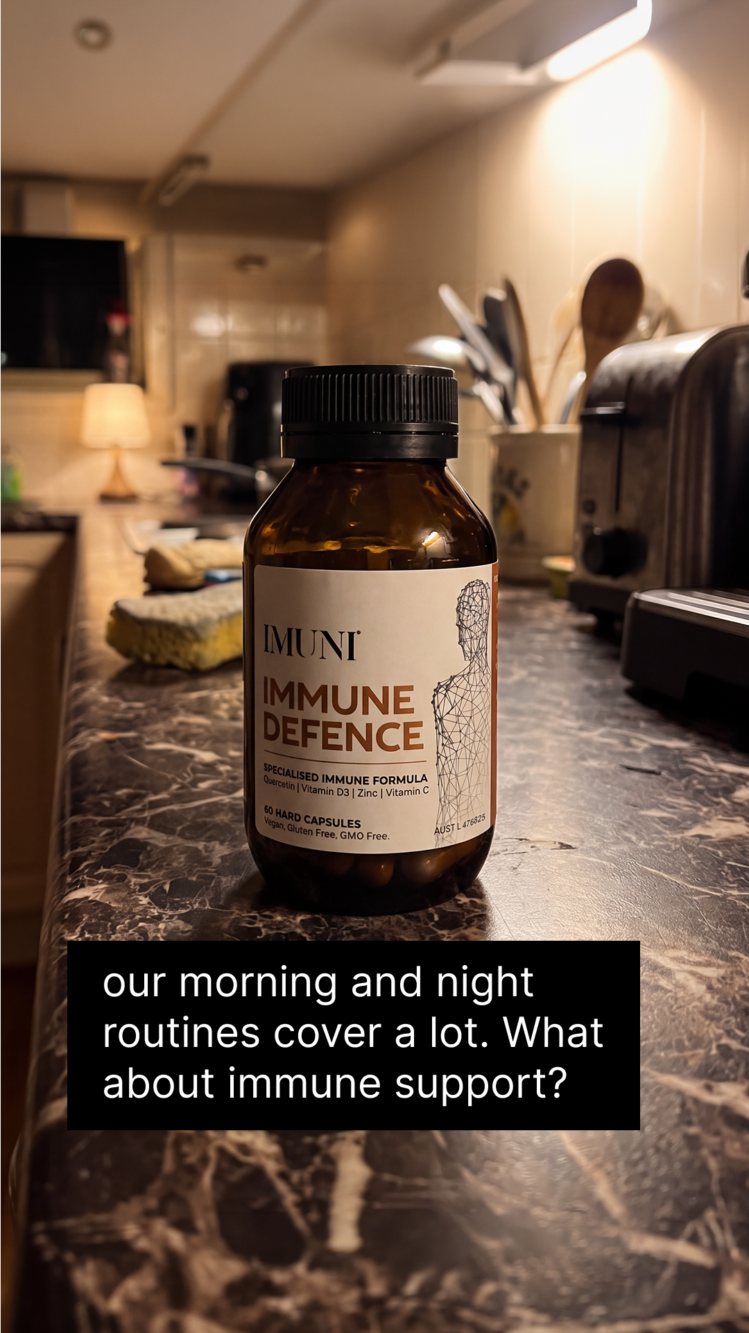IMUNI Facebook ad: More than the name suggests
