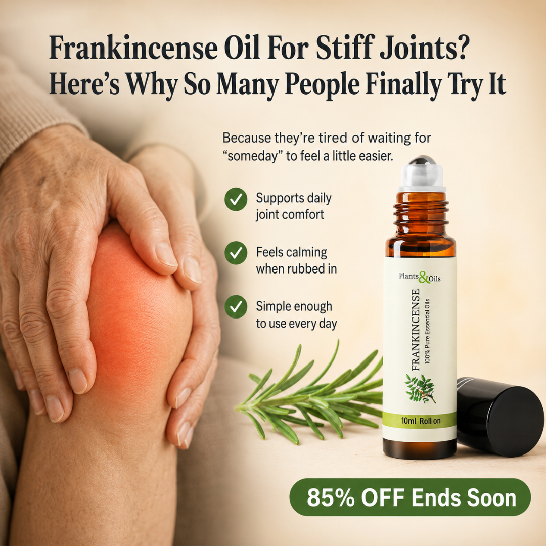 Plants and Oils Facebook ad