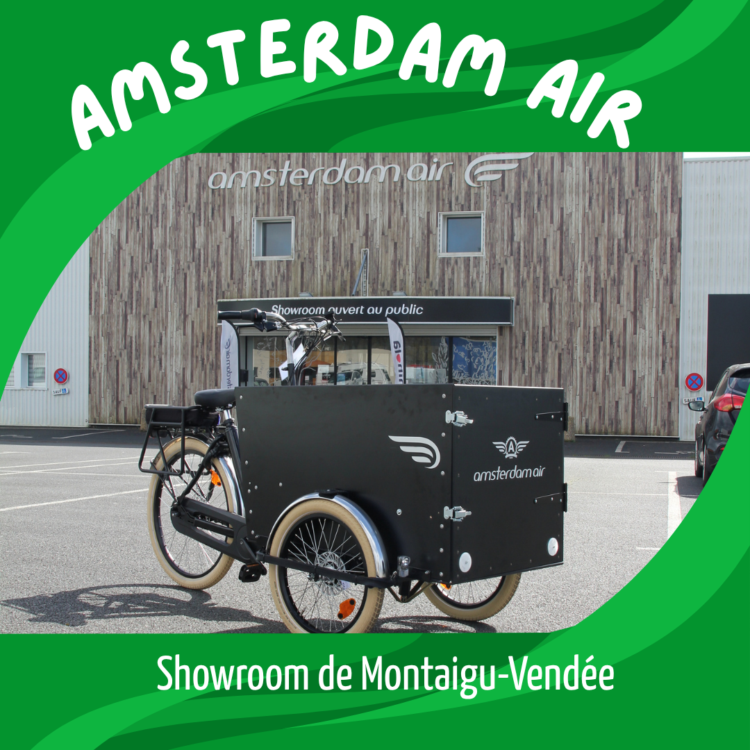 Amsterdam Air Facebook ad: Notre showroom de Montaigu vous accueille!