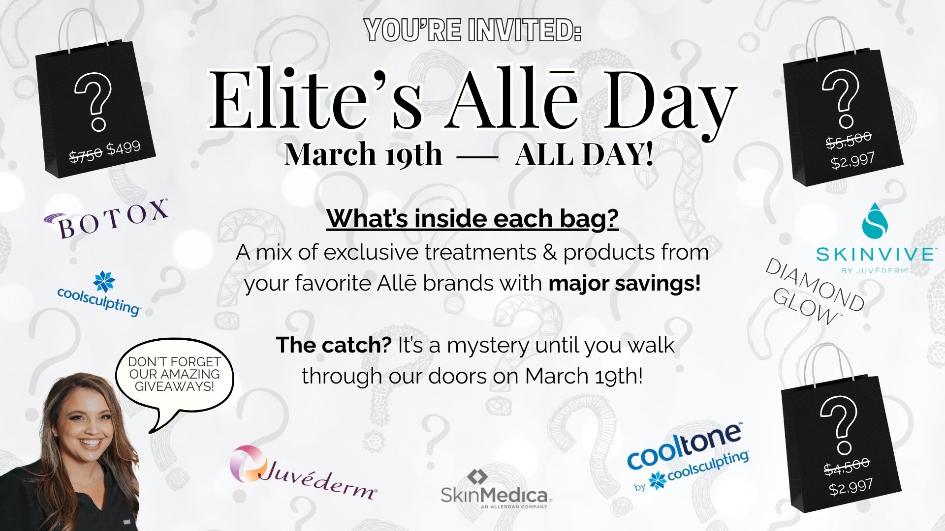 Elite Medical Skin & Laser Center Facebook ad: Allē Day 2026: The Ultimate Beauty Rewards Event