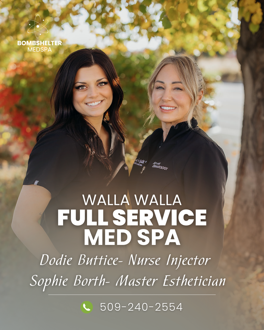 Atomic2 Walla2 Medspa Facebook ad: Turn heads. Boost confidence.