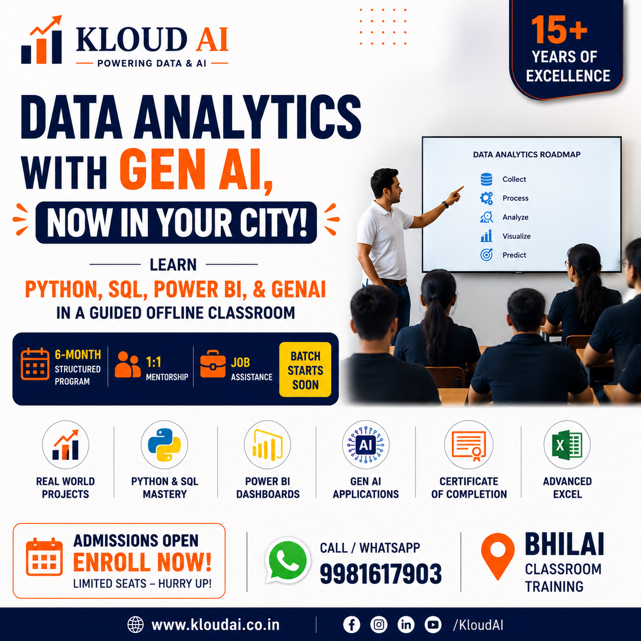 Neha Siby - AI Career Coach Facebook ad: Become Job Ready in Data Analytics