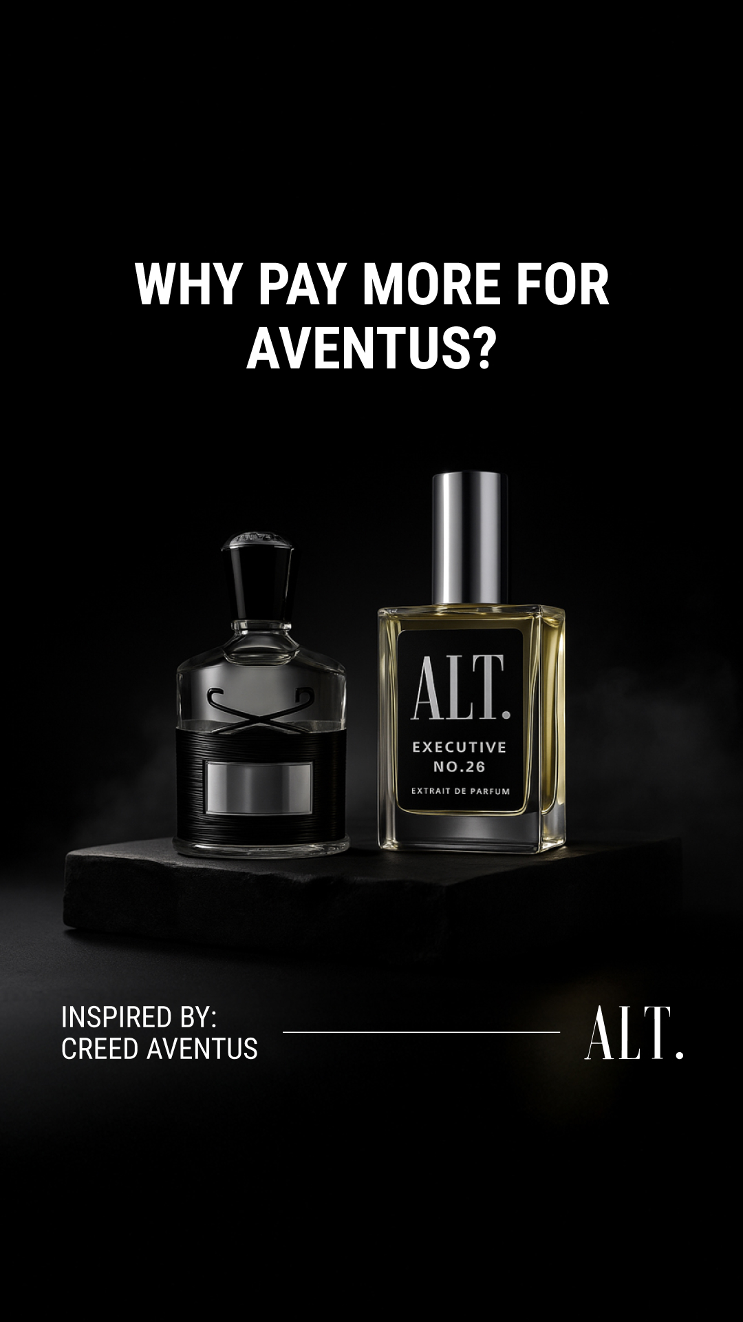 ALT. Fragrances Facebook ad