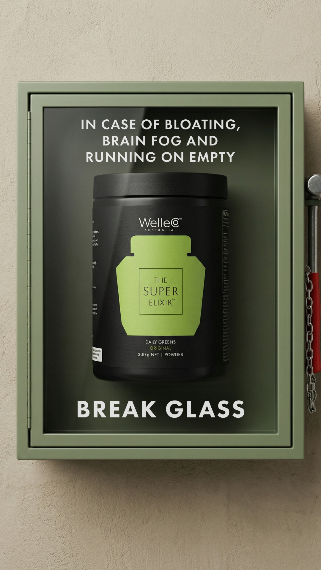 WelleCo Facebook ad