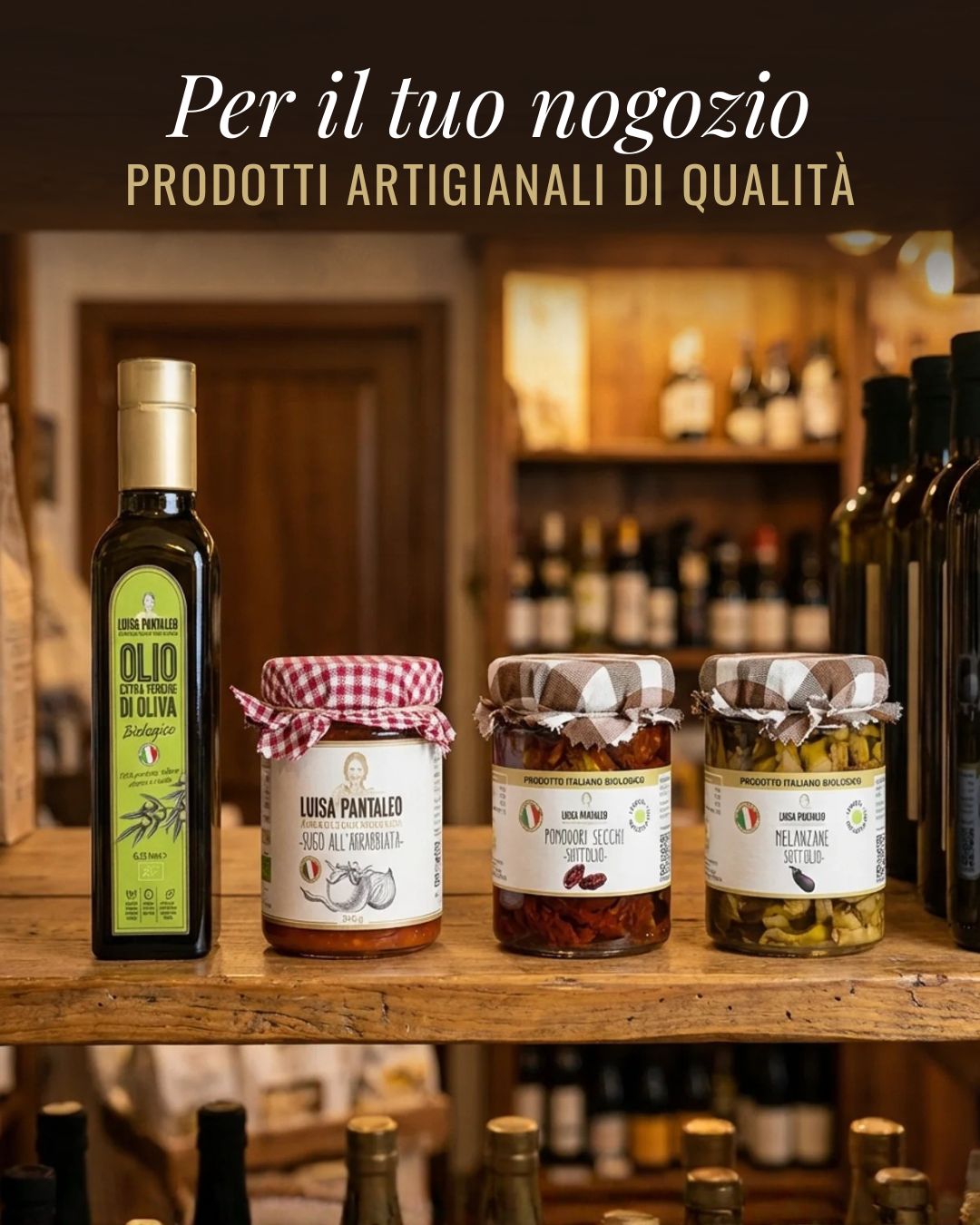 Pantaleo Agricoltura Facebook ad: I prodotti Luisa Pantaleo per il tuo negozio