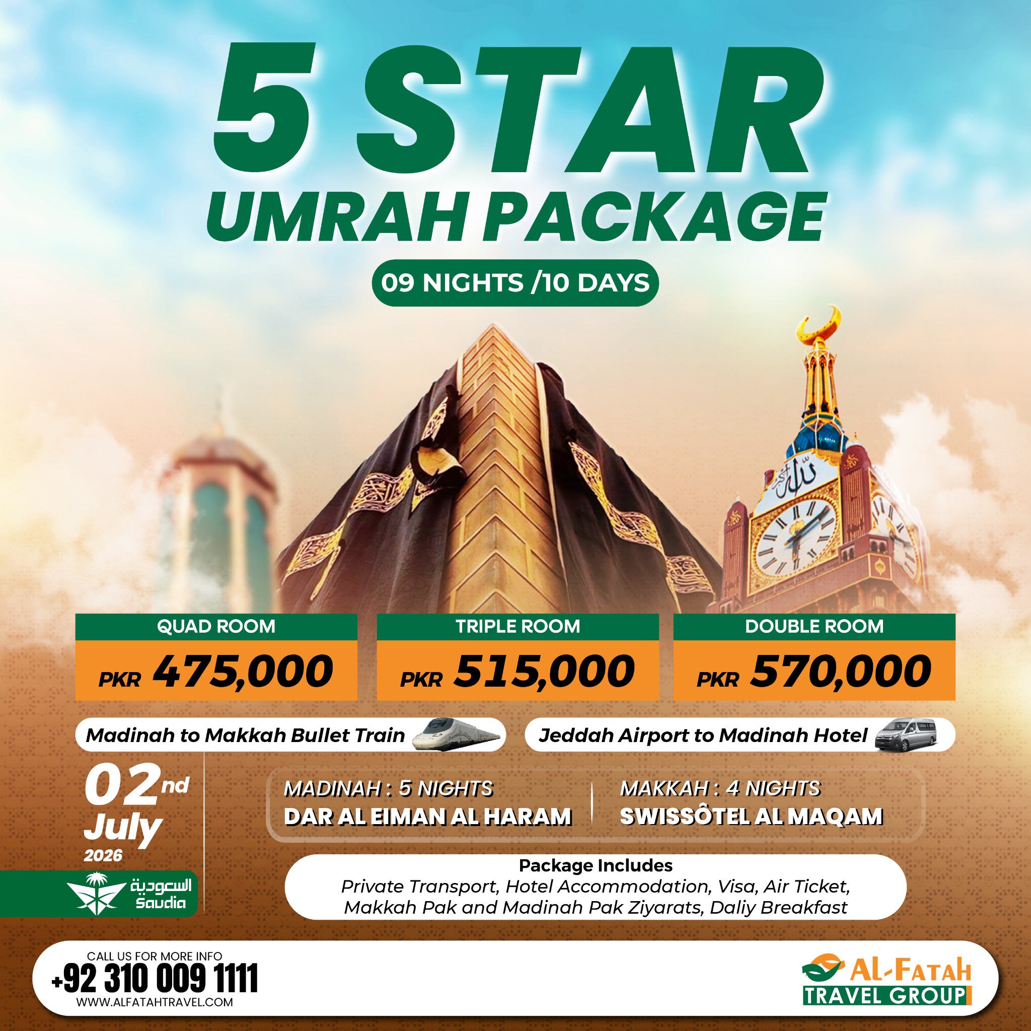 Alfatah Travels Facebook ad from May 30, 2026