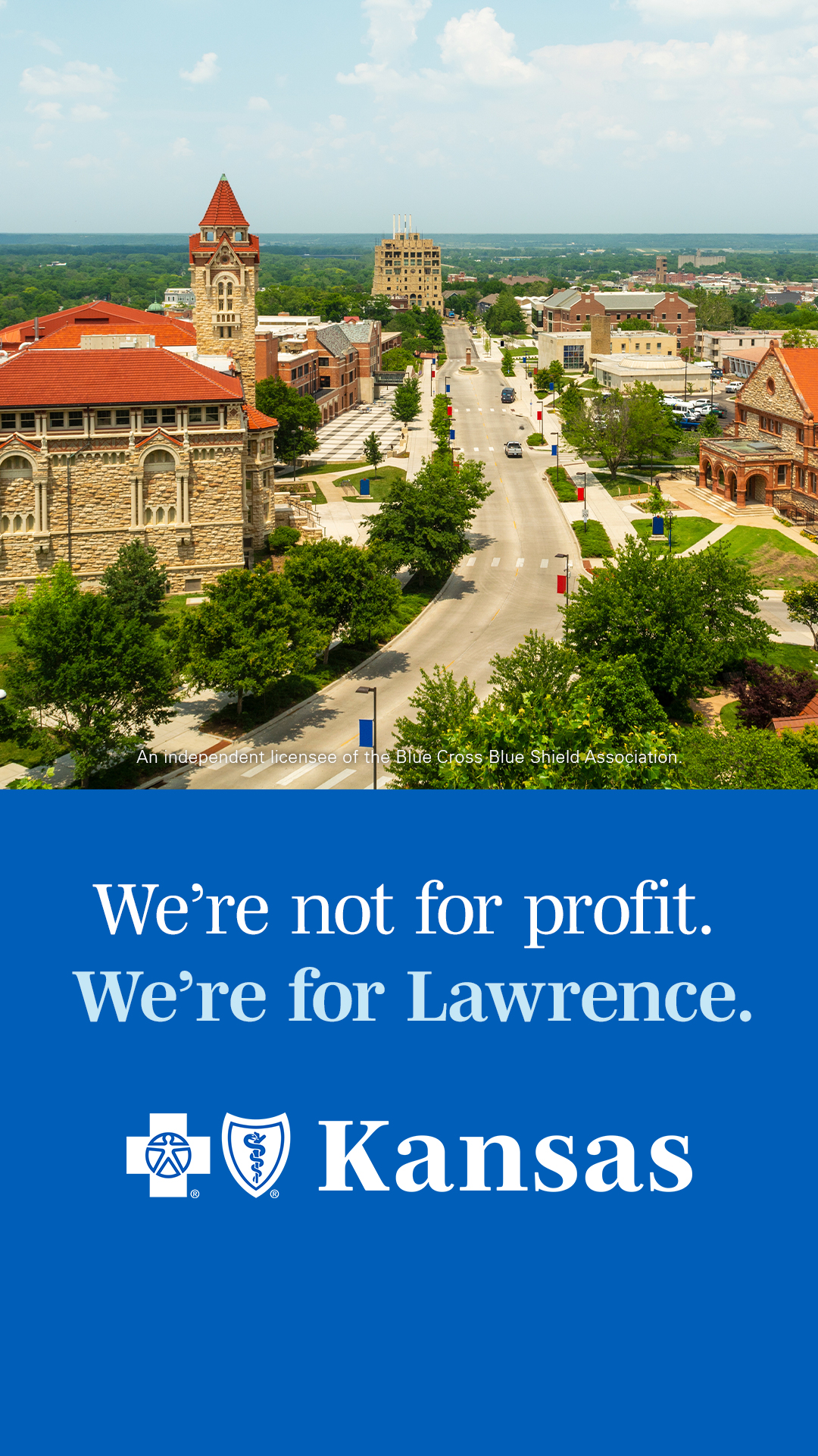 Blue Cross and Blue Shield of Kansas Facebook ad
