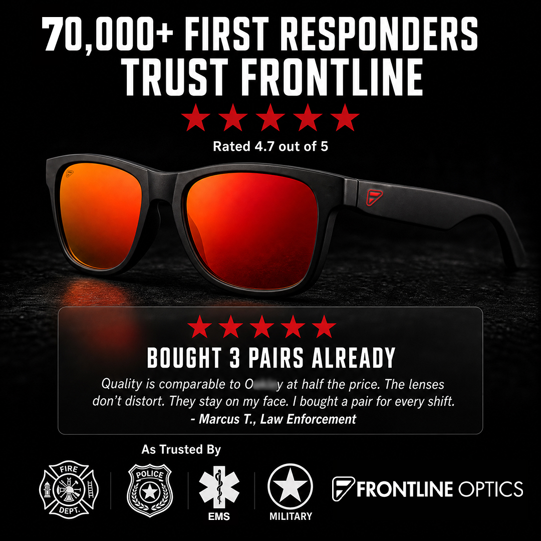 Frontline Optics Facebook ad