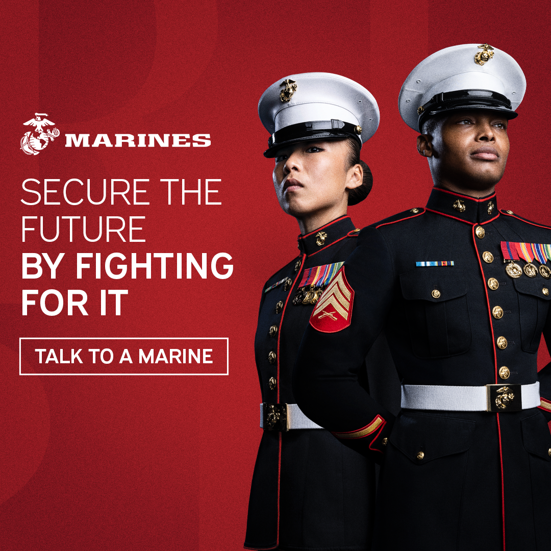 Marine Corps Recruiting Facebook ad